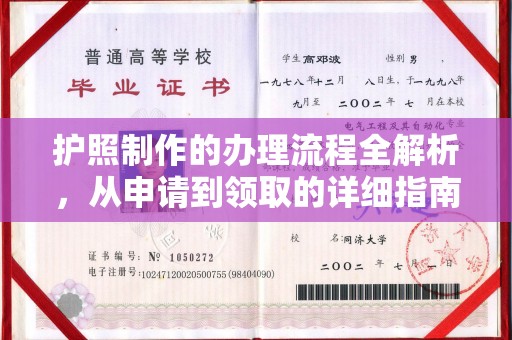 从化护照制作的办理流程全解析，从申请到领取的详细指南