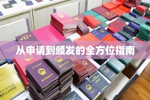 从化从申请到颁发的全方位指南
