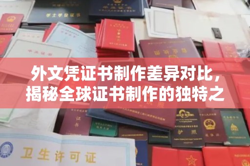 从化外文凭证书制作差异对比，揭秘全球证书制作的独特之处