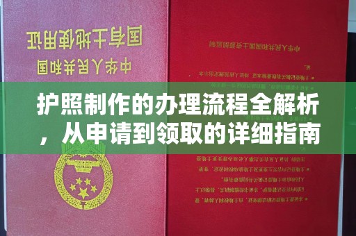 从化护照制作的办理流程全解析，从申请到领取的详细指南