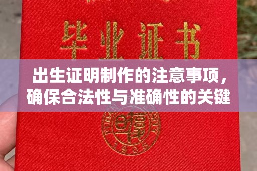 从化出生证明制作的注意事项，确保合法性与准确性的关键步骤